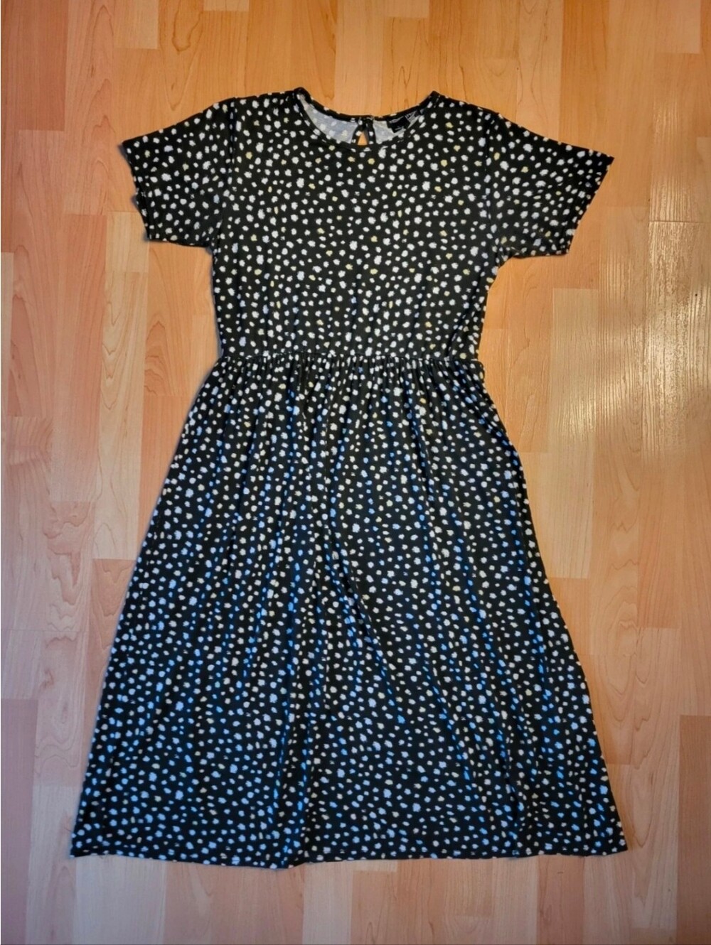 Wednesday's Girl spotted midi dress